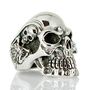 Gigantic Skull Biker Ring-Bikerringshop
