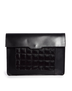 Image 1 of ASOS Leather Clu...