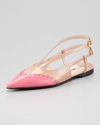 Miu Miu Double-Buckle Bicol...