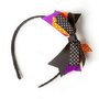 Polka Dot Ribbon Bow Halloween Headband | Claire's