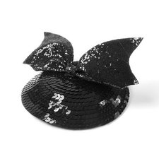 Sequin Bat Fascinator | Claire's