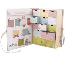 Moulin Roty Keepsake Box, Biscotte & Pompom 