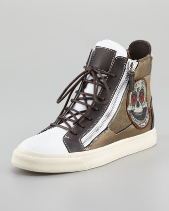 Giuseppe Zanotti Skull-Embr...