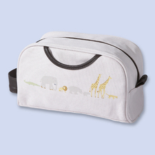 Animal print toiletry kit, boy