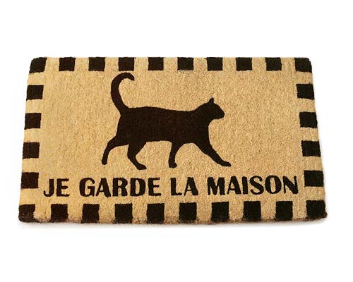 GUARD CAT DOORMAT