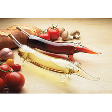 WIENER DOG OIL AND VINEGAR SET | Glass Cruet Set | UncommonGoods