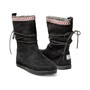 Black Suede Trim Women's Nepal Boots | TOMS.com