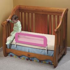 Mesh Bed Rail for Toddler Beds and Convertible Cribs from One Step Ahead