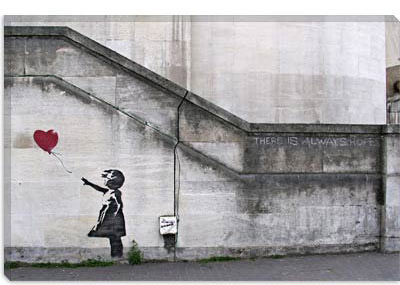 Banksy There Is Always Hope...