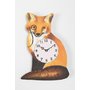Plum & Bow Fox Wall Clock