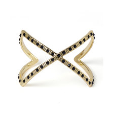House of Harlow Keyboard Pave Cuff Bracelet