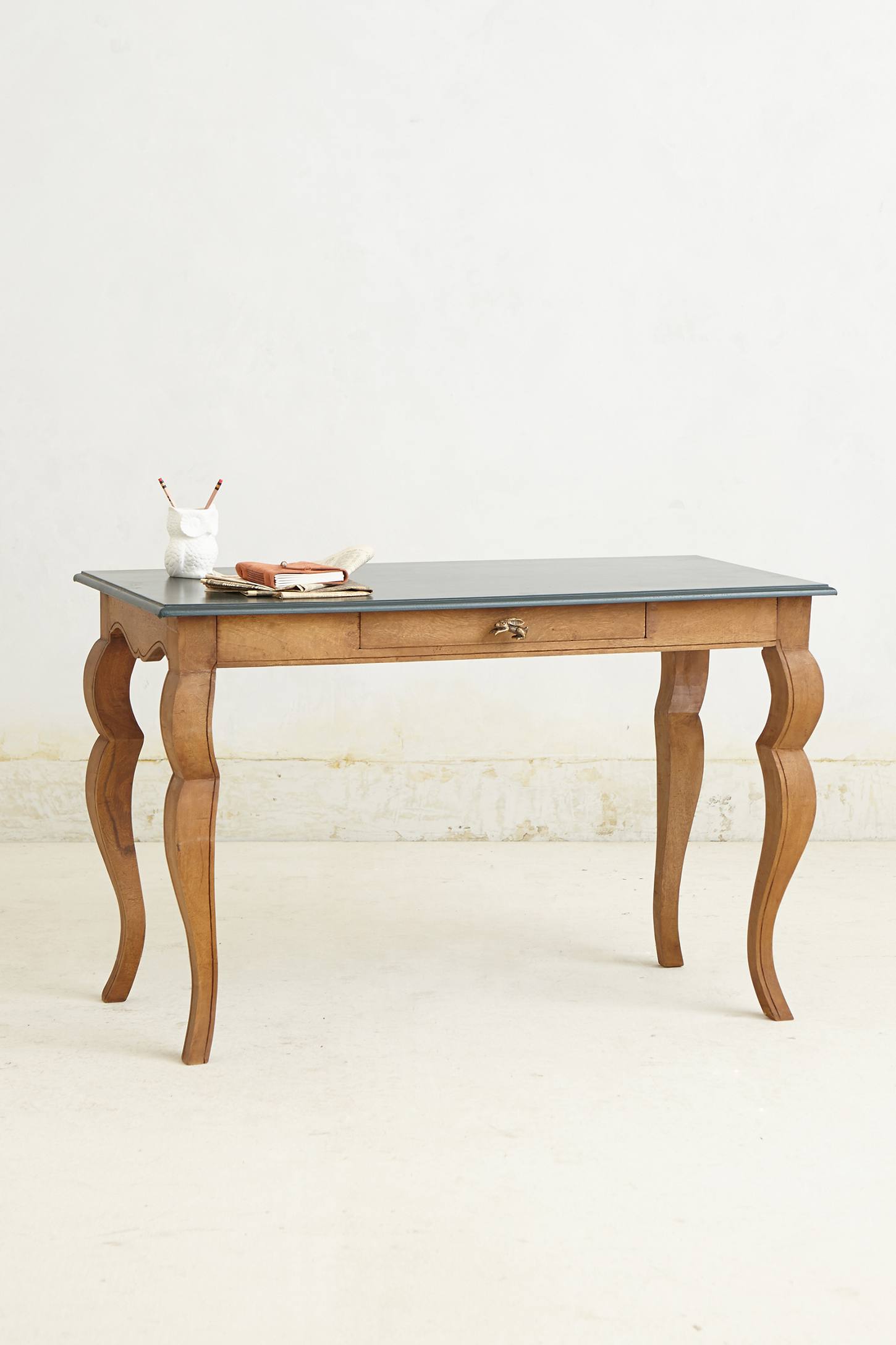 Handcarved Writing Desk - a...