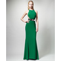 Stella McCartney Belted Contour Gown - Neiman Marcus