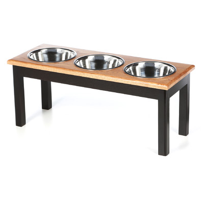 Classic Pet Beds 3 Bowl Tra...