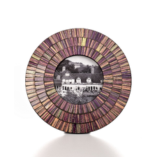 Purva Picture Frame, Bronze Mosaic Round - Picture Frames - for the home - Macy's