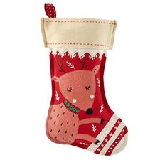 Holly Jolly Stocking (Deer) in Stockings | The Land of Nod