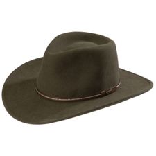 Stetson Gallatin Sage Green Crushable Wool Hat - Sheplers