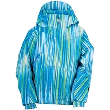 Spyder Bitsy Glam Jacket in Coast Speedlines/Coast