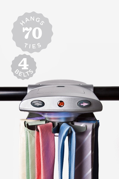 Electronic Closet Tie Rack ...