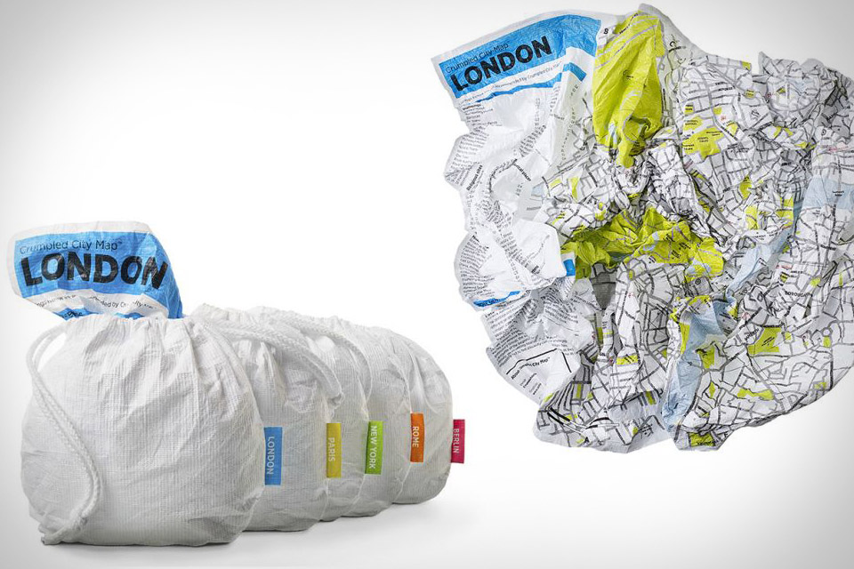 Crumpled City Maps