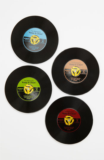 45 Record Coasters (Set of ...
