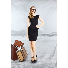 Victorian Peplum Dress