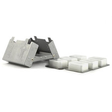 Pocket Stove, w/Solid Fuel Tablets, 6 pcs., 14g