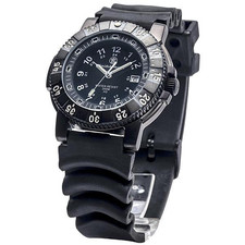 Diver Tritium, 45mm, Black Face, Black Nylon Strap