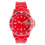 Fusion Color Link, Red Dial & Plastic Link Band