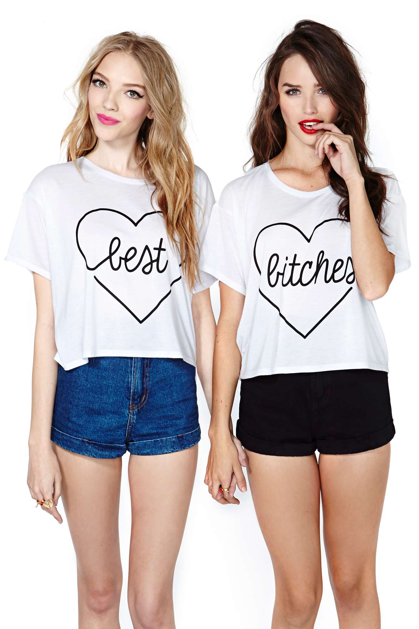 My Girls Crop Tee Set