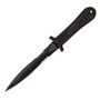 Special Agent Black Stiletto w/Nylon Wrist Sheath