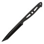 Undercover Fighter Dagger, Black Tanto Blade, Plain