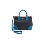 Tory Burch Robinson Color Block Double Zip Tote