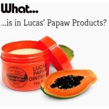 What is in Lucas Papaw Products?