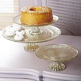 Antiqued Silver And Glass C...