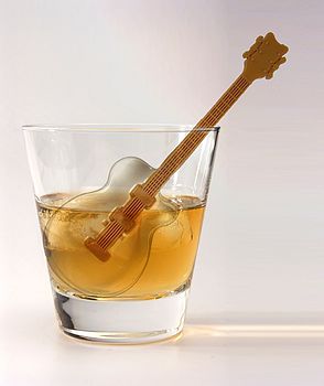 Guitar Ice Cube Tray