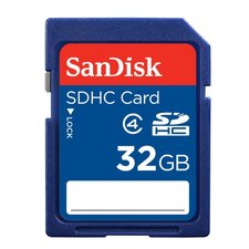 Amazon.com : SanDisk 32 GB Class 4 SDHC Flash Memory Card SDSDB-032G-AFFP : Compact Flash Cards : Electronics