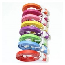 Simple Solid Candy Color USB Cable for iPhone 5/5s