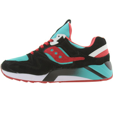 BAIT.x.Saucony.Grid.9000.-.Viridian.Burner.(black./.green)