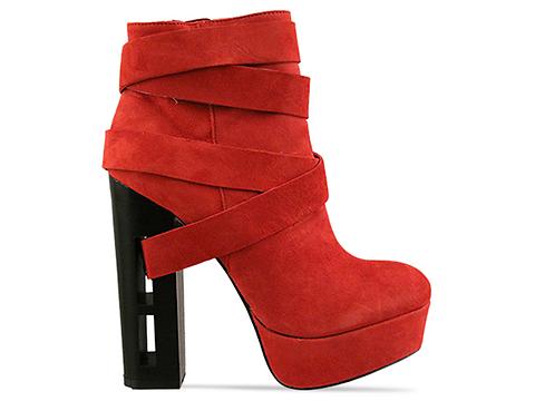 Dolce Vita Jyll in Red Sued...